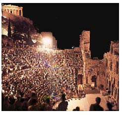 The Odeon of Herodes Atticus (Herodion Theatre) - Athens City Greece
