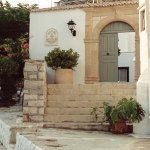 Hotel Angelika, Hydra Island, Greece - Entrance / click image to enlarge