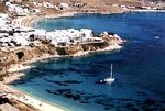 Petasos Beach Hotel, Platis Yialos Beach, Mykonos Island, Cyclades, Greece / click to enlarge