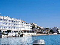 Hotel Tolo right on the beach, Tolo Resort, Peloponnese, Greece / click image to enlarge