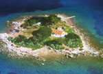 Poros Island Greece - Daskalio the " Eros " Island