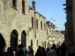 Rhodes Island Dodecanese Greece - The Street of the Knights
