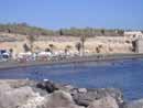 The Beach of Vlyhada Santorini Island Greece