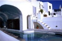 Fanari Villas, Oia, Santorini island, pool / click to enlarge