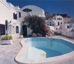 Lampetia Villas Hotel Oia Santorini Island Greece