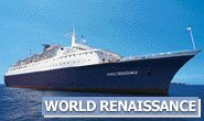 "Worls Renaissance" Cruise Ship - Royal Olympic Cruises to the Greek Islands and Turkey / Click for Ship Information