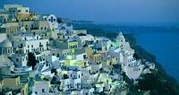 Santorini Island Greece (Fira Town) - Aegean Sea Cruises to Greek Islands